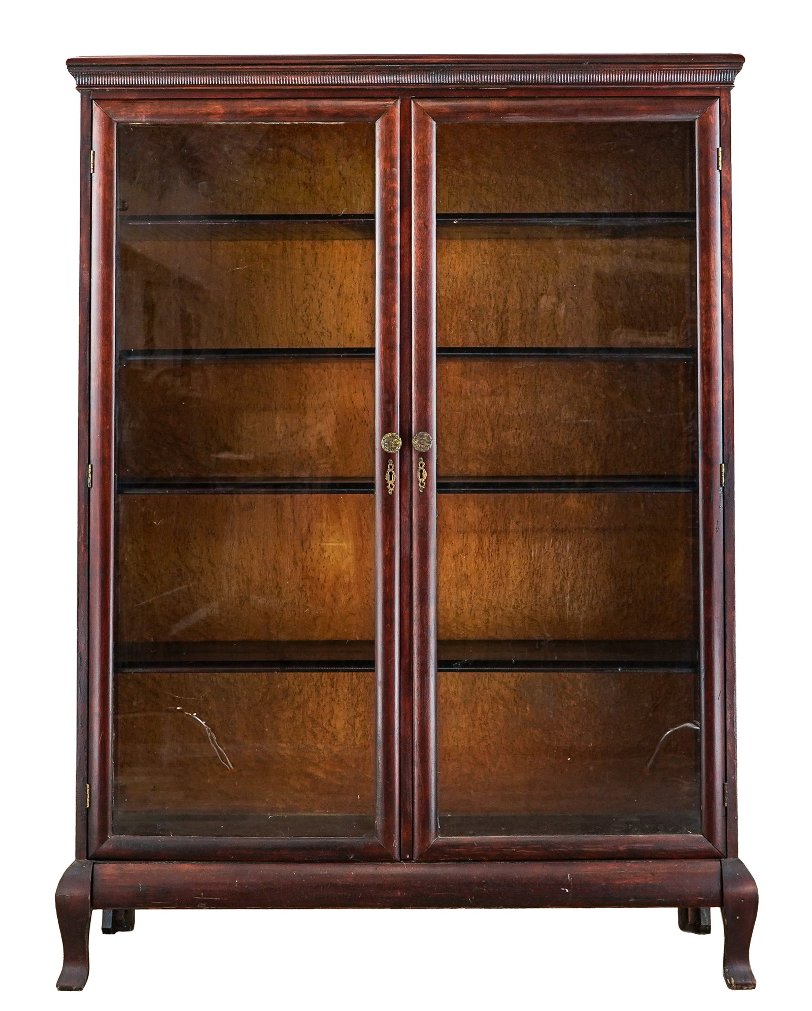 Early 20th c Double Door Bookcase (1 of 6)