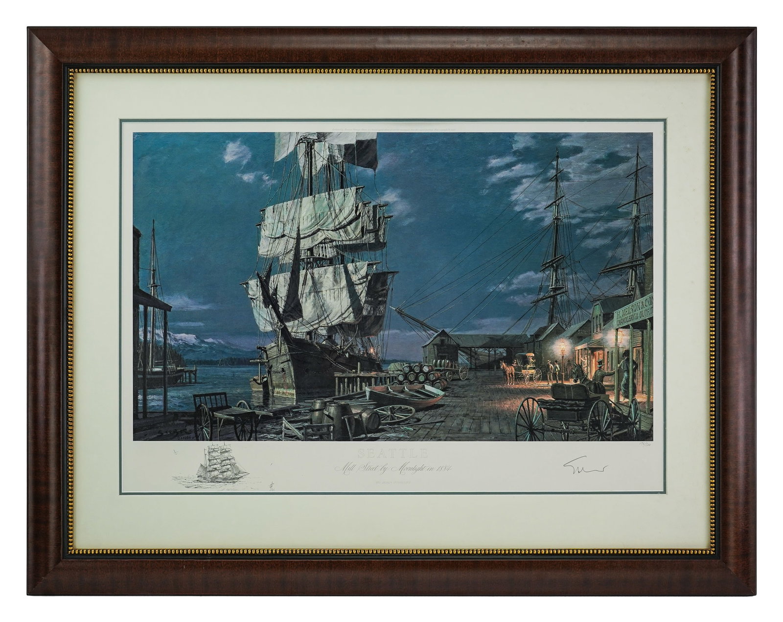 John Stobart (EN/AM 1929-) Hartford (1 of 4)