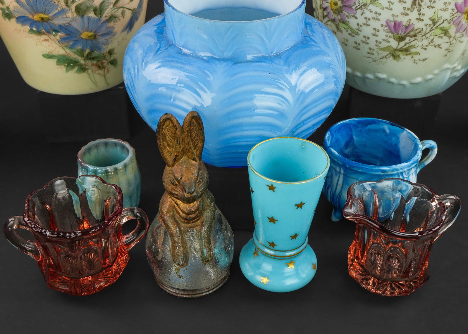 Victorian Glass Tableware and Decorative Items - 5