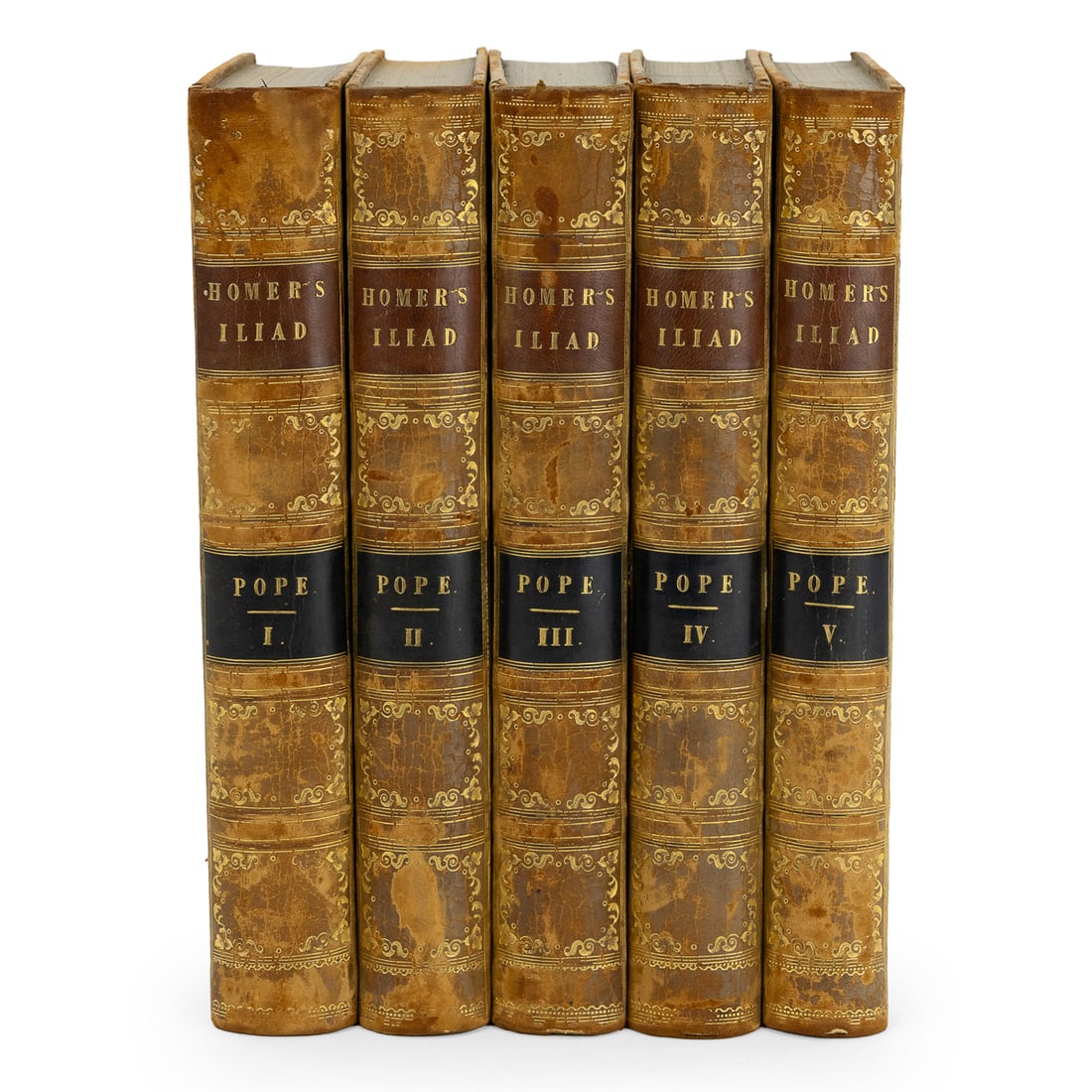 1806 Homer's Iliad in 5 Volumes (1 of 9)