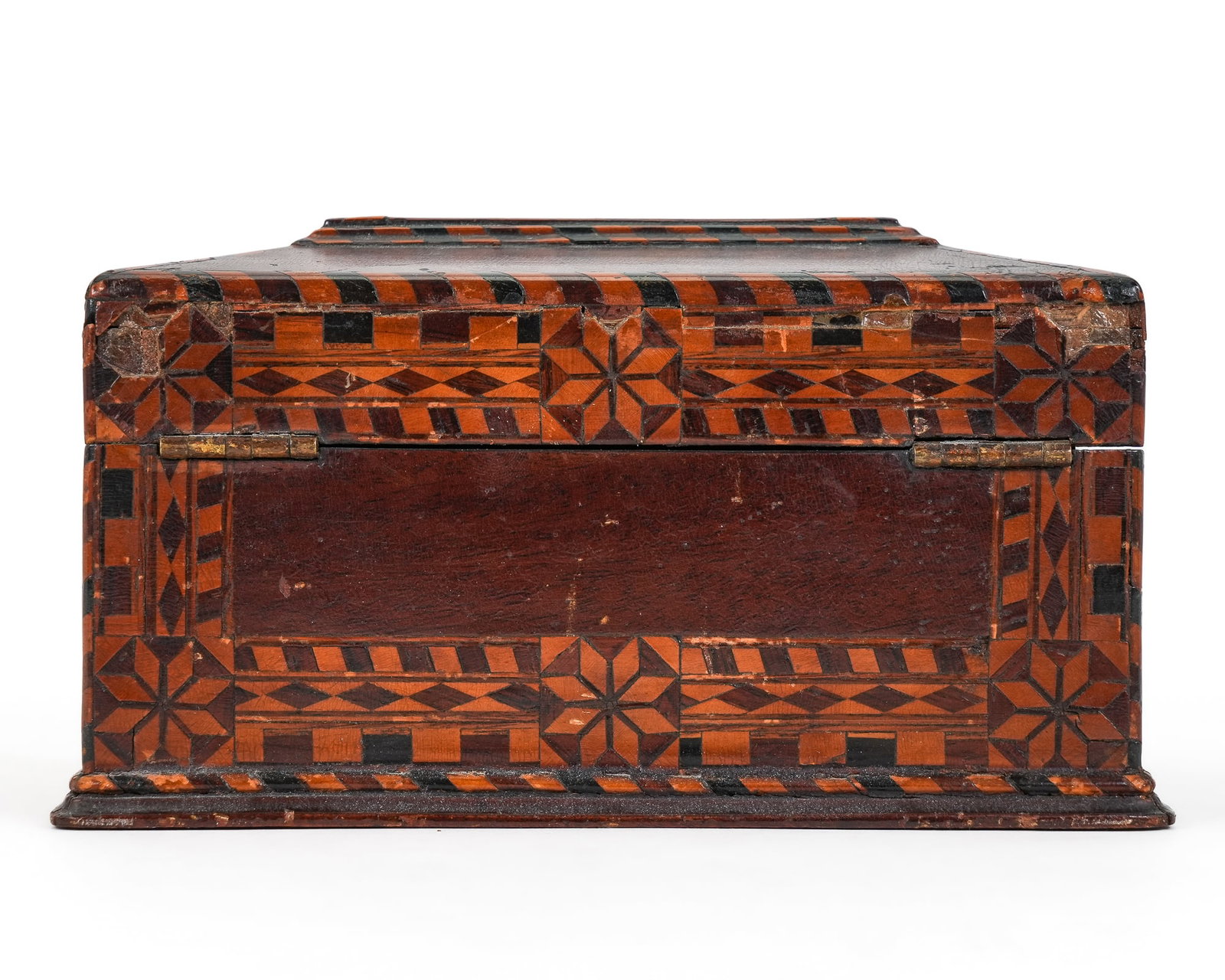 19th c Fine Inlaid Small Box - 5