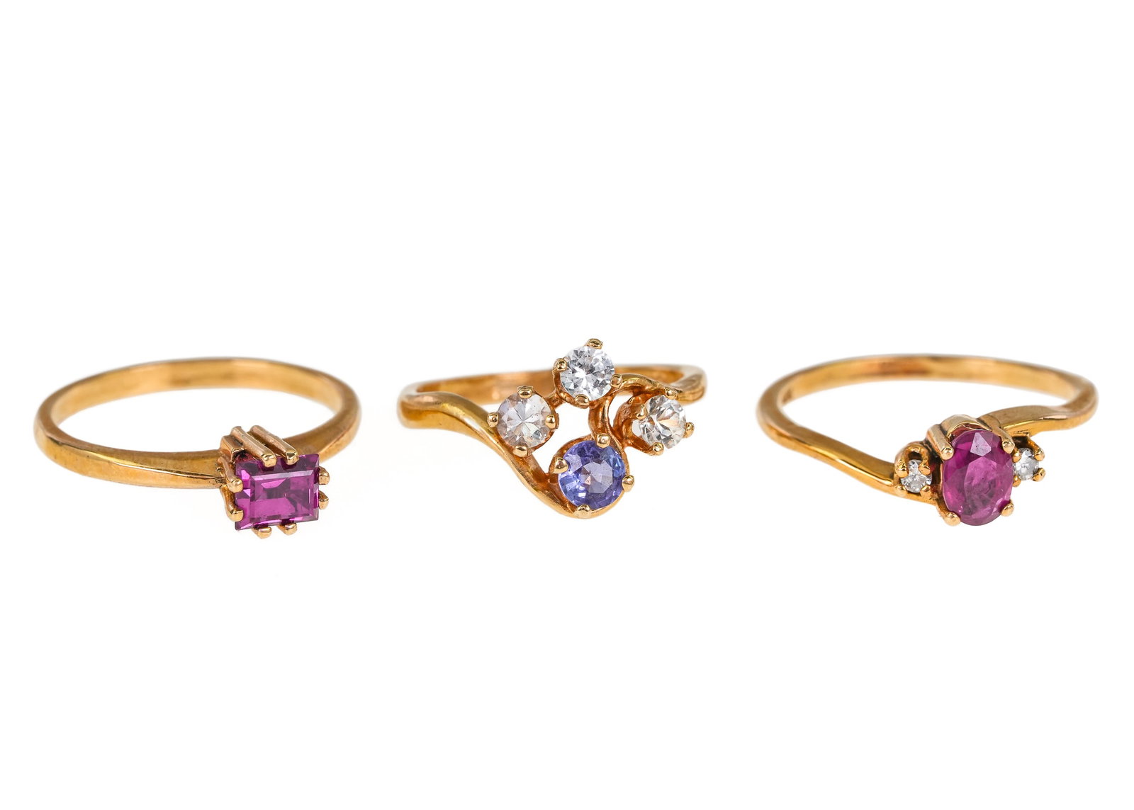 3 14k Yellow Gold Rings (1 of 1)