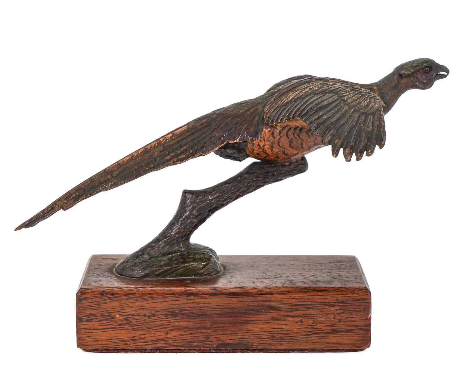 Austrian Cold Painted Bronze Pheasant (1 of 1)