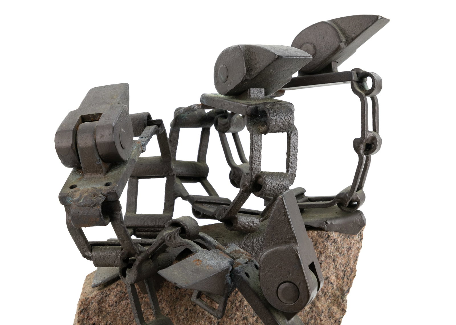 1979 Jack Chase Brutalist Sculpture - 10