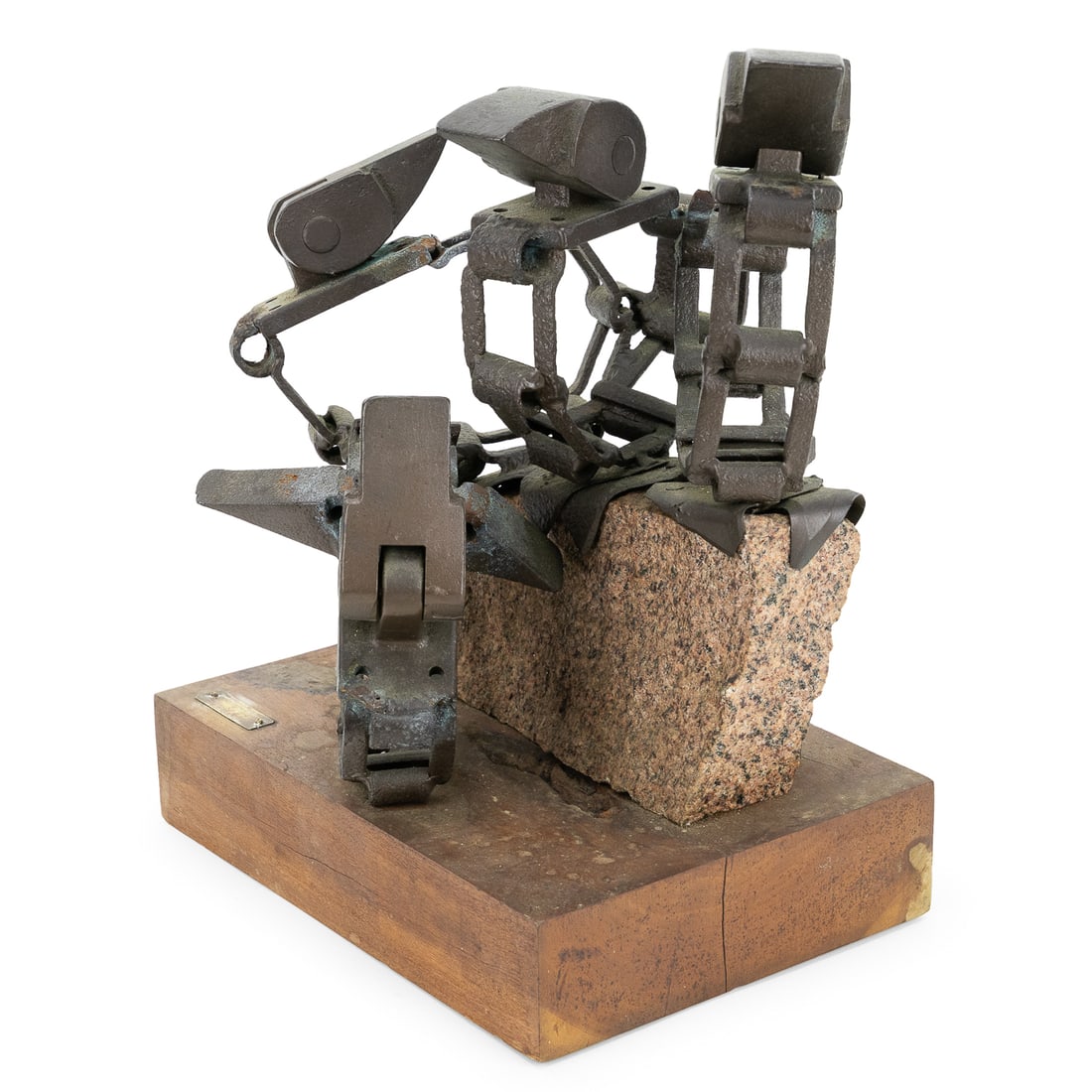 1979 Jack Chase Brutalist Sculpture - 2