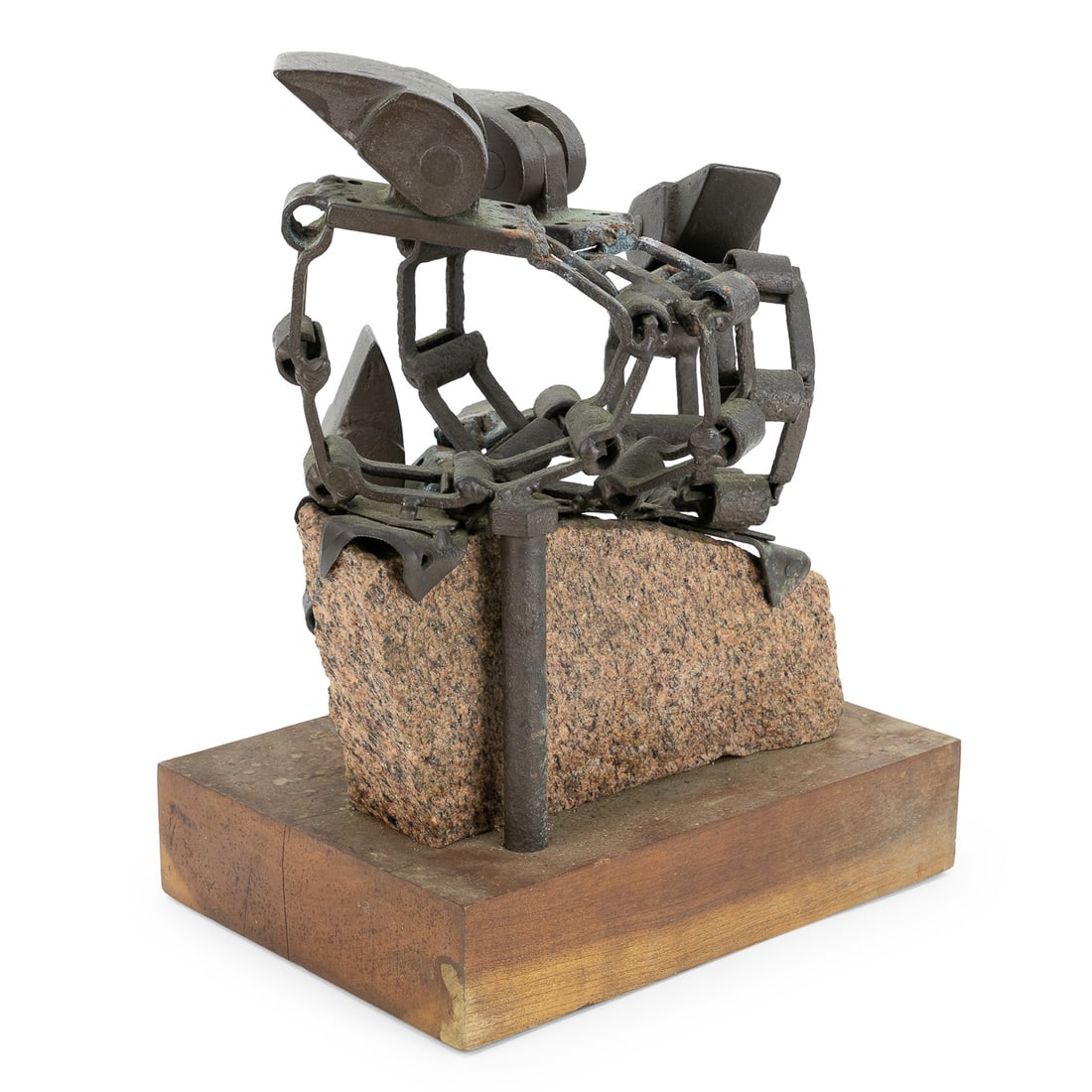 1979 Jack Chase Brutalist Sculpture - 3