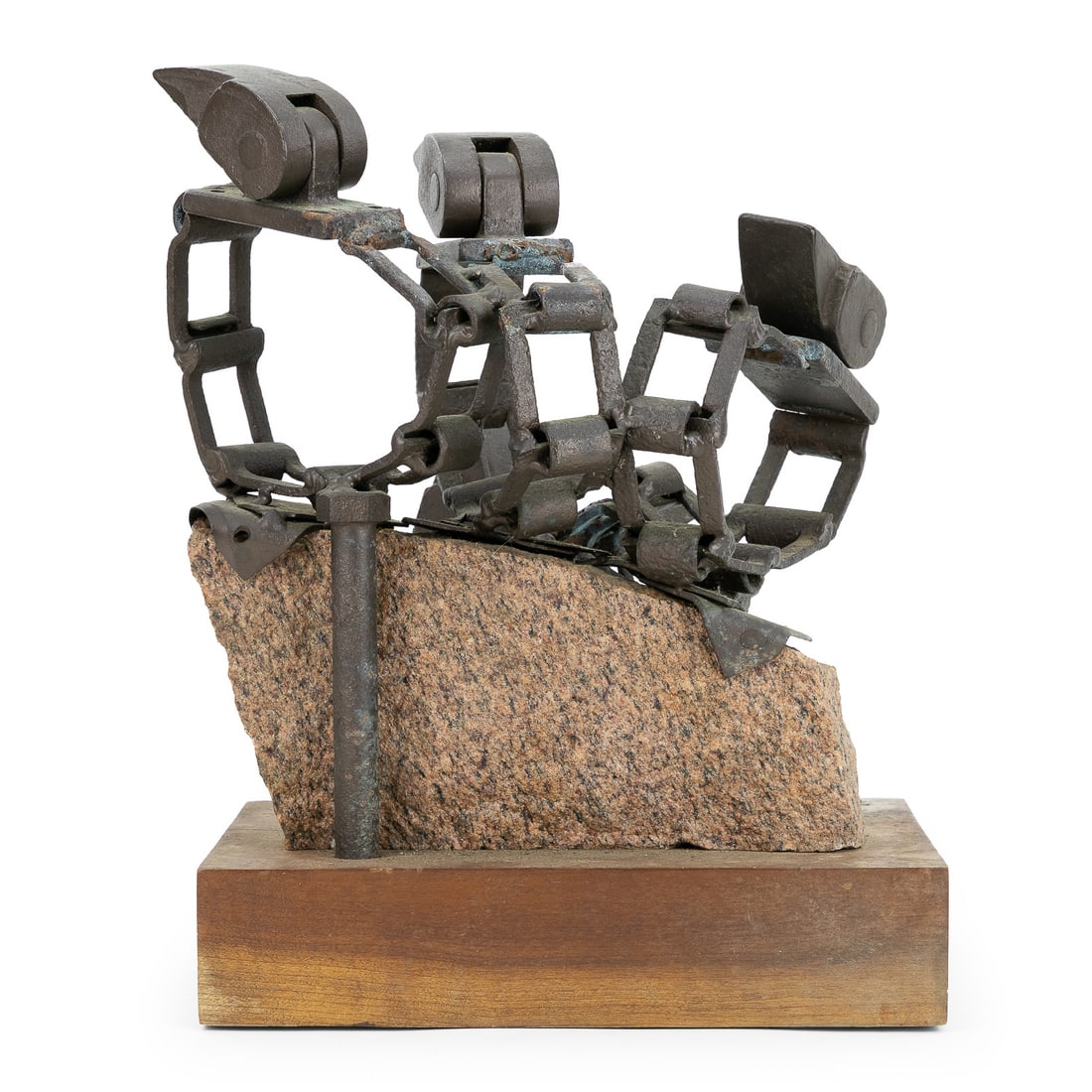 1979 Jack Chase Brutalist Sculpture - 4
