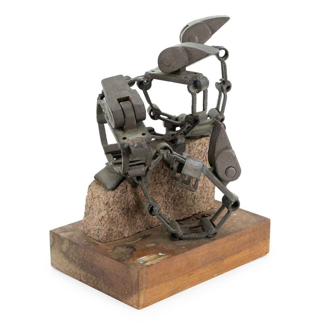 1979 Jack Chase Brutalist Sculpture - 6