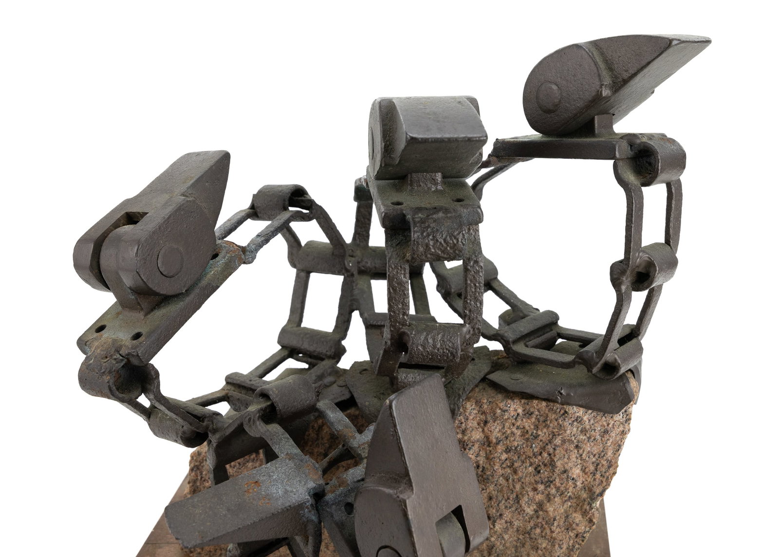 1979 Jack Chase Brutalist Sculpture - 9