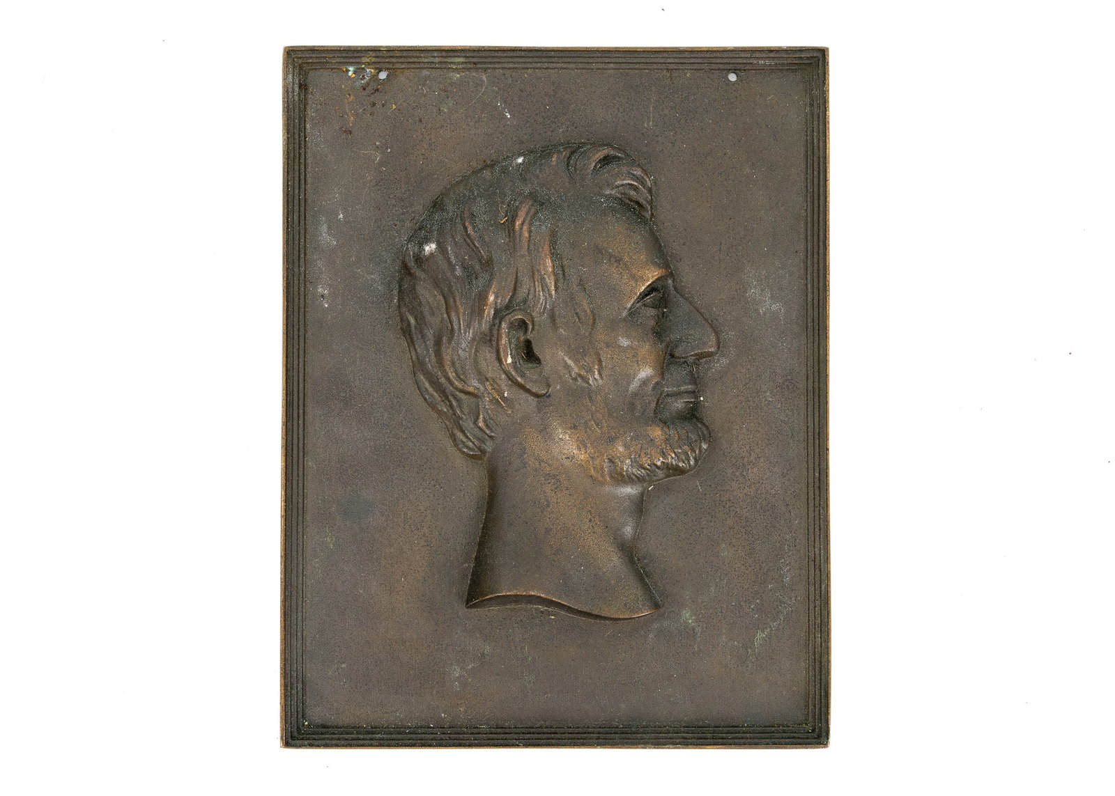 Three Ca 1900 Bronze Plaques - 5