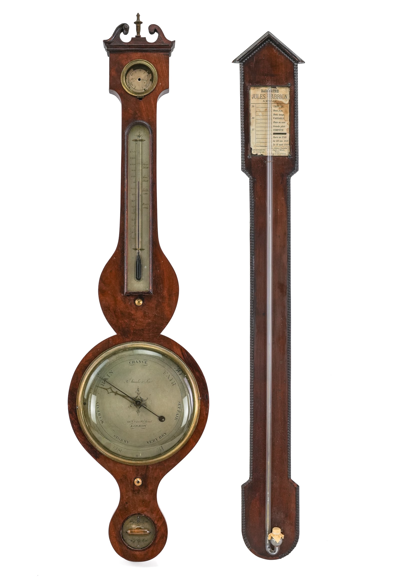 Two 19th c Barometers (1 of 3)