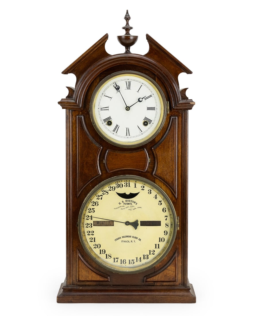 1866 Ithaca Calendar Clock (1 of 10)