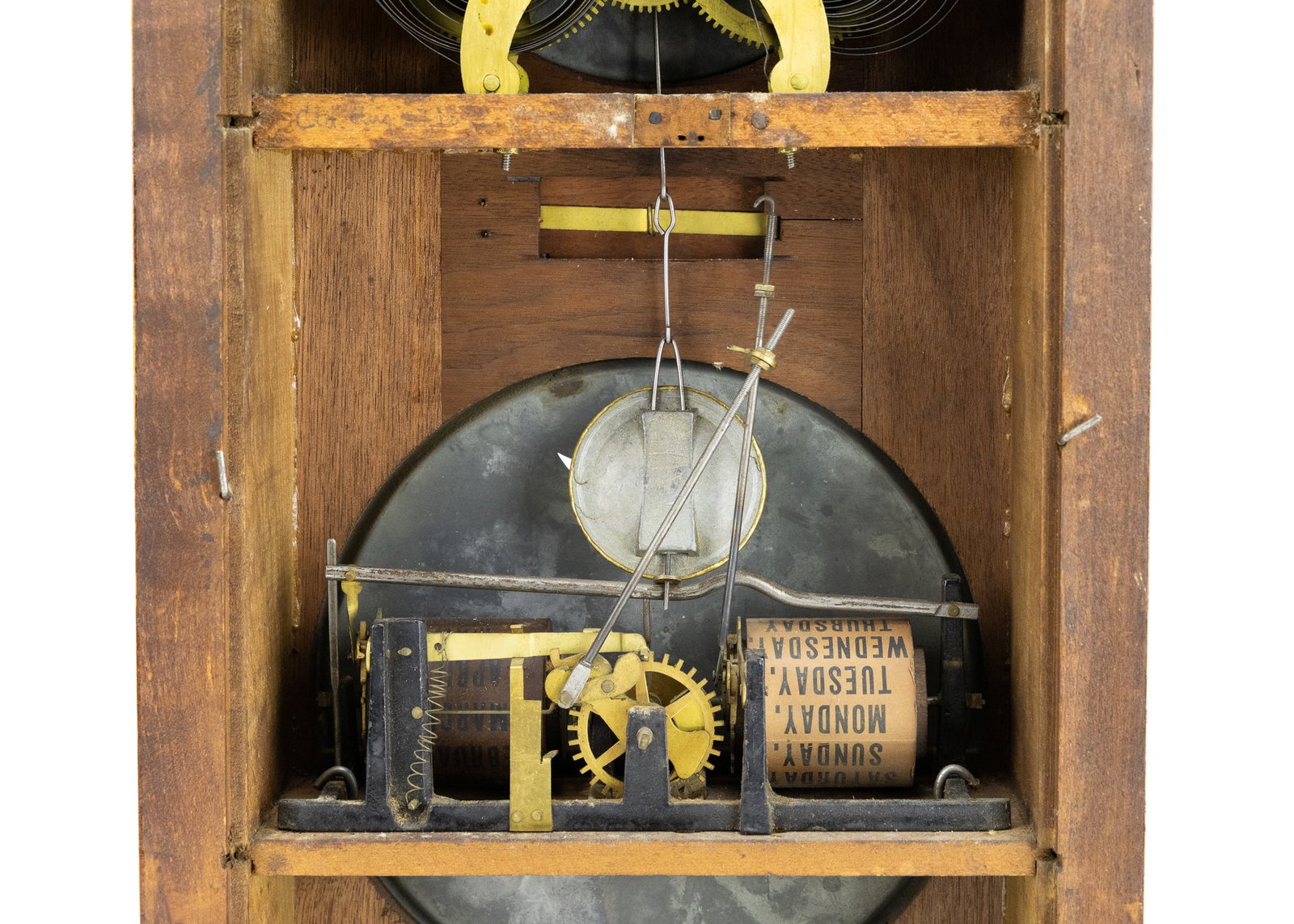 1866 Ithaca Calendar Clock - 8