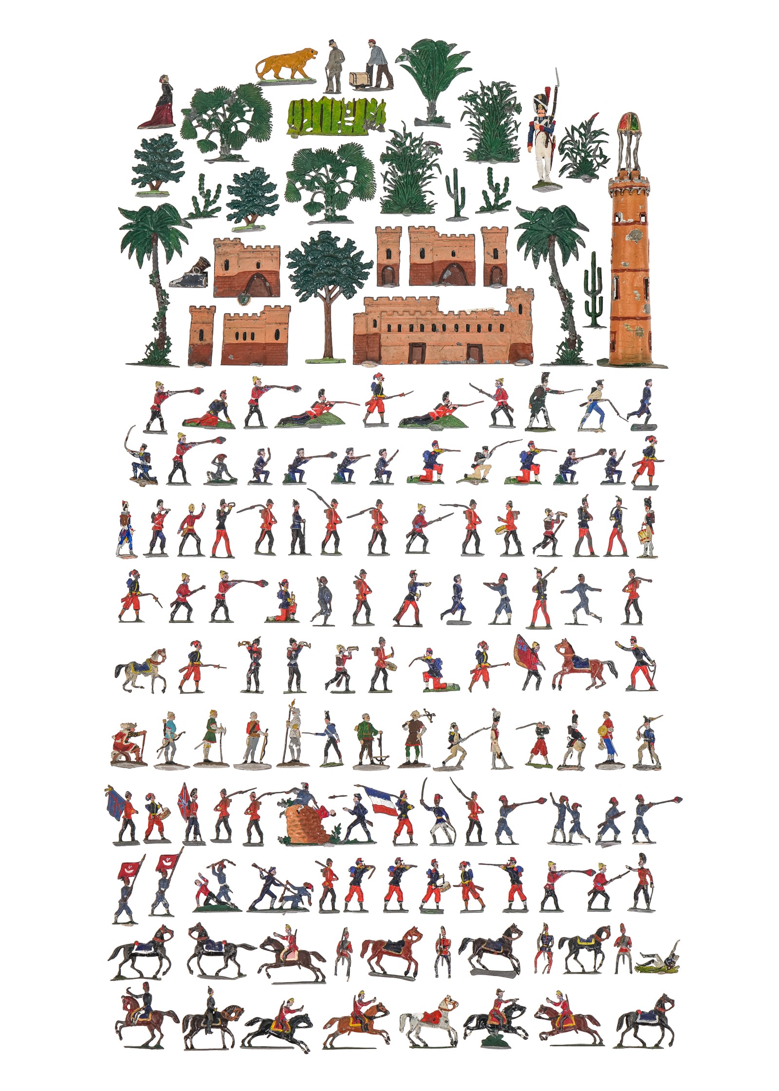 19th c Lead Toy Soldiers (1 of 4)