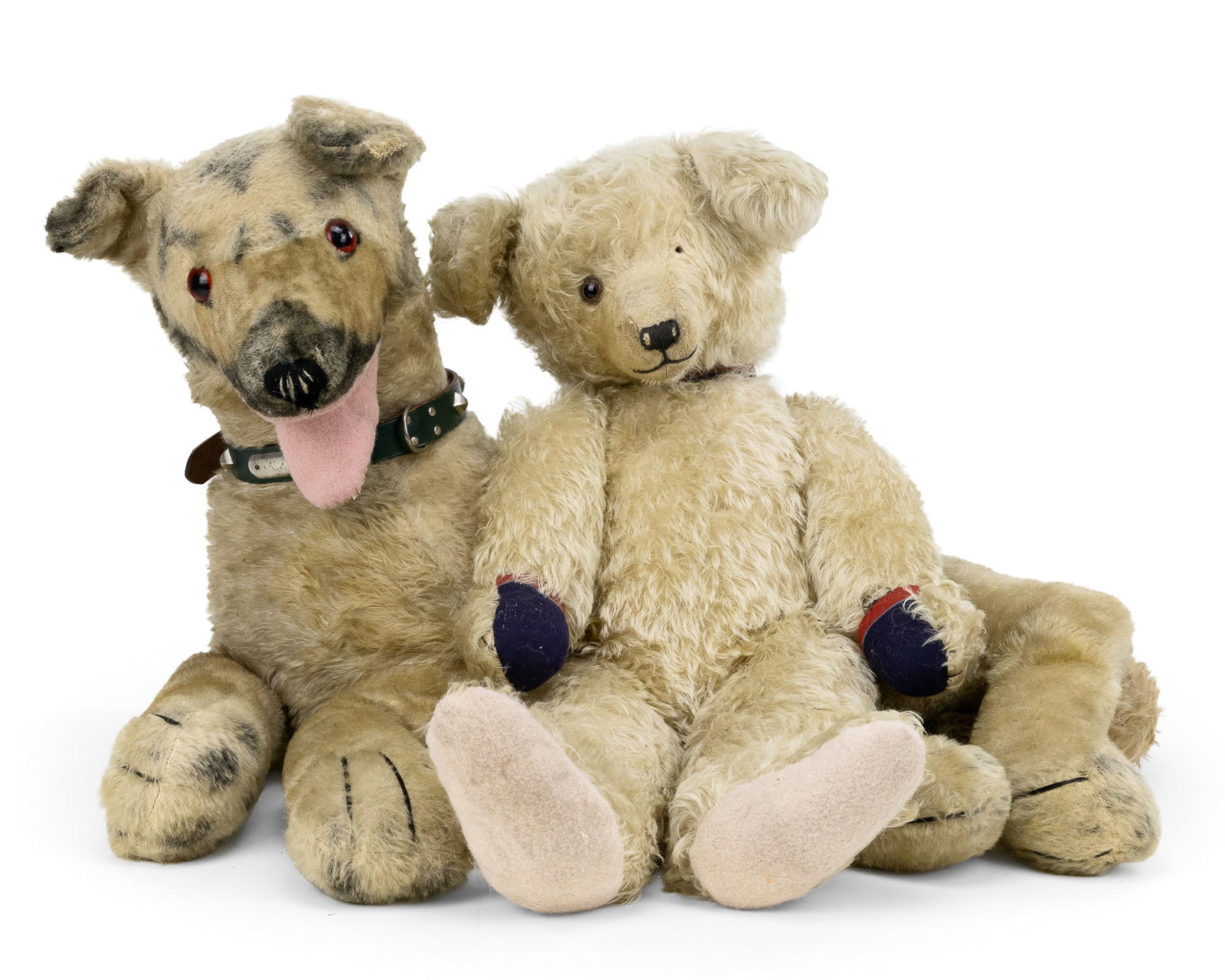 Steiff Teddy Bear and Steiff Dog (1 of 11)