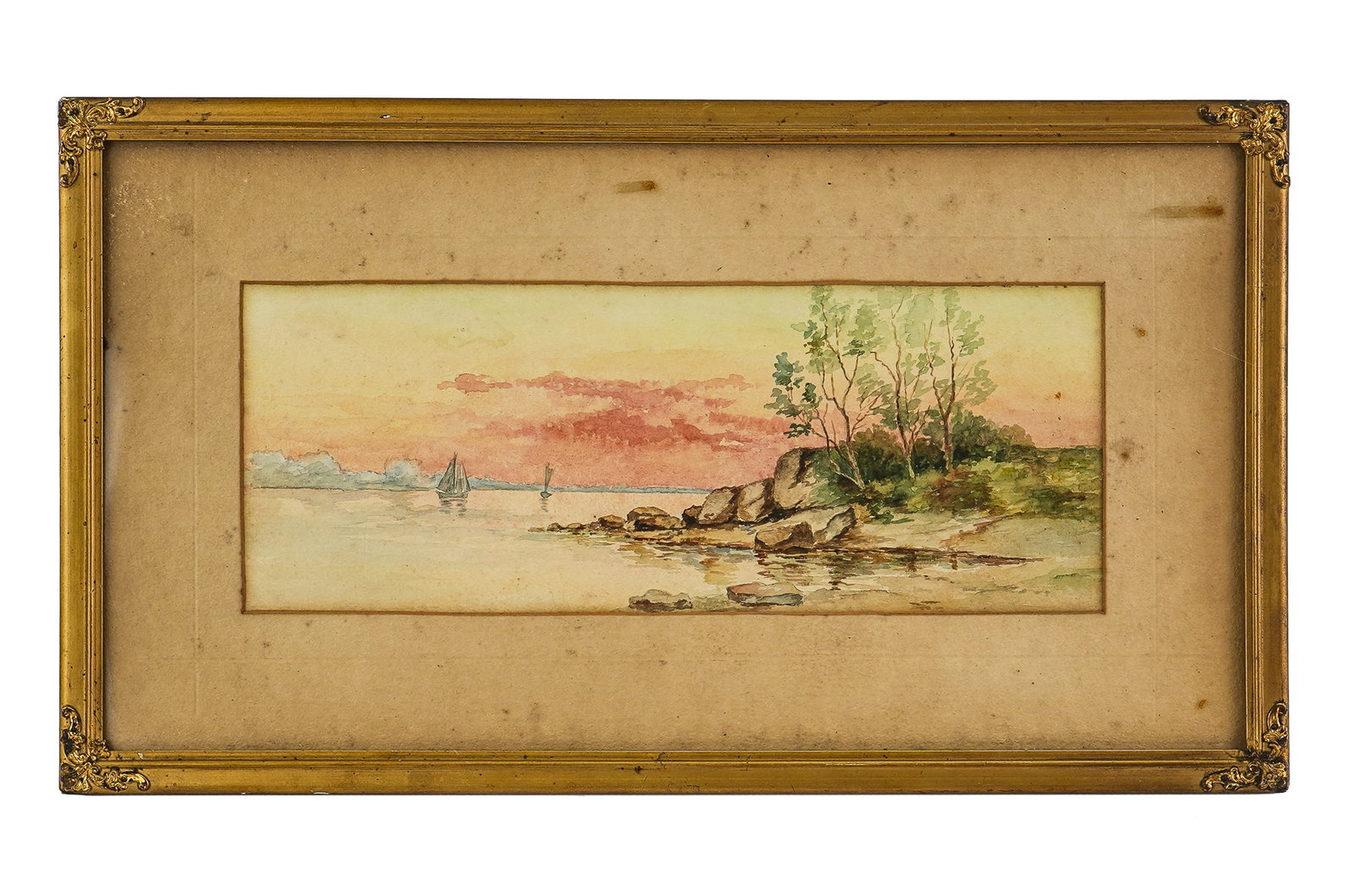 5 Primitive 19th c Paintings - 3