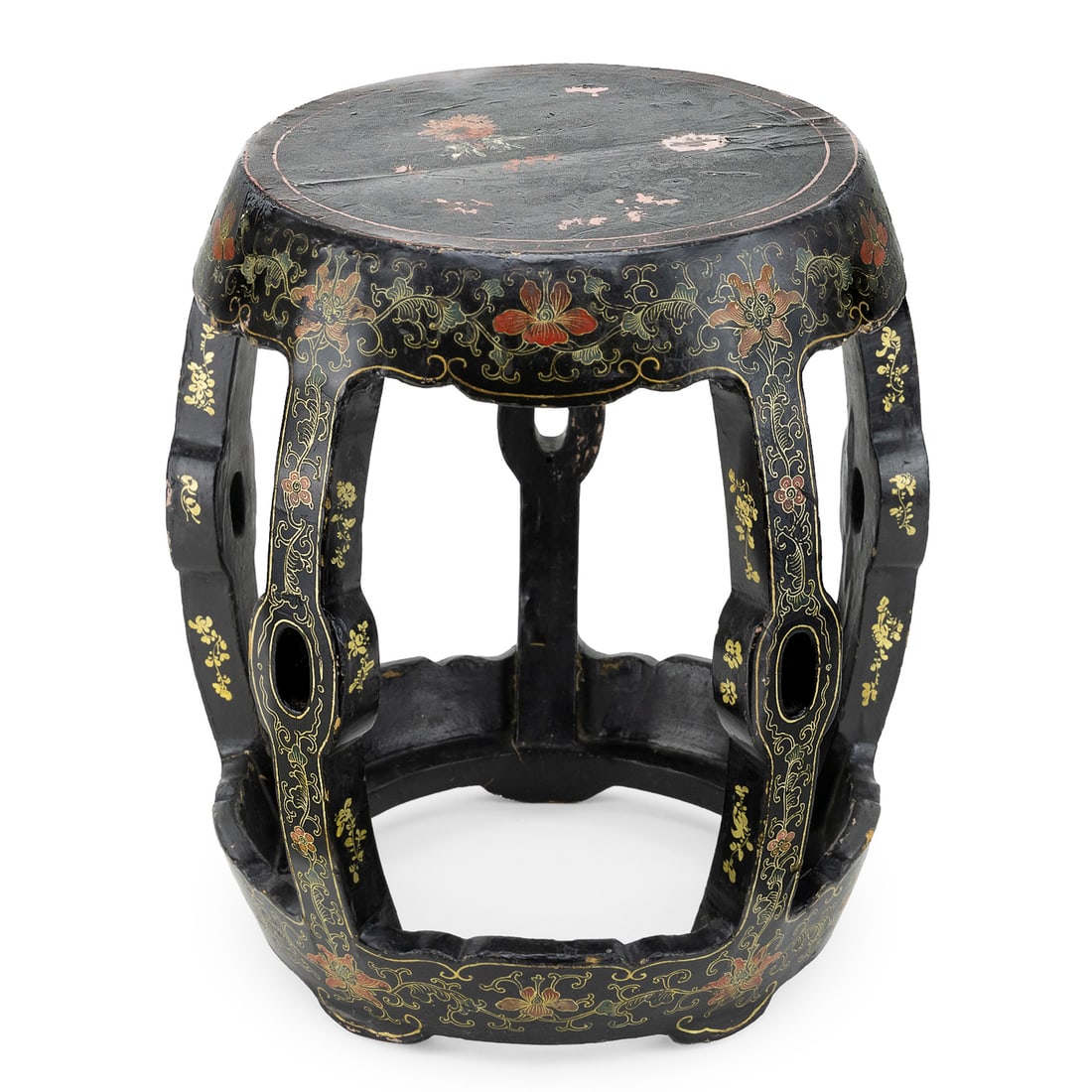 Japanese Lacquered Side Table - 2