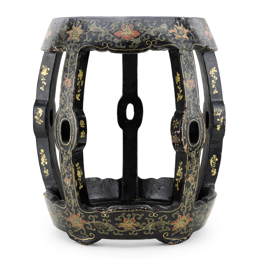 Japanese Lacquered Side Table - 4