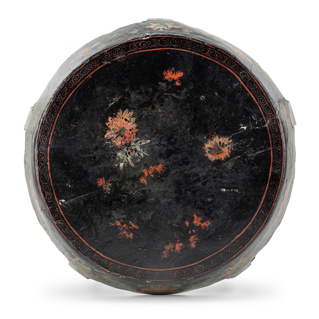 Japanese Lacquered Side Table - 8