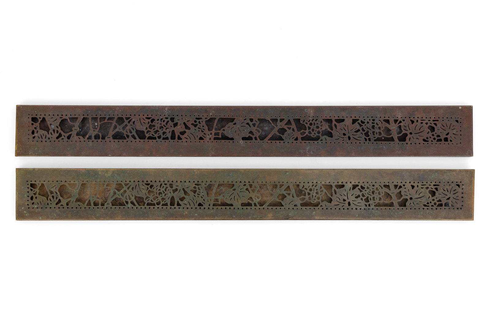 Tiffany Studios Bronze Blotter Ends (1 of 6)