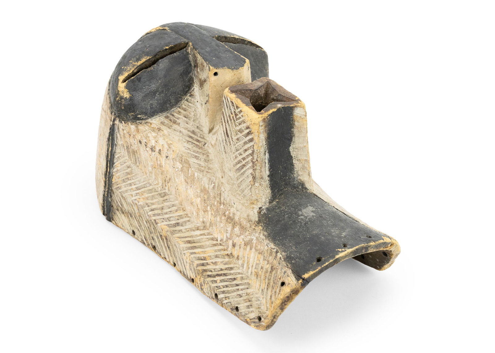 4 Mid 20th c Tribal Masks - 4