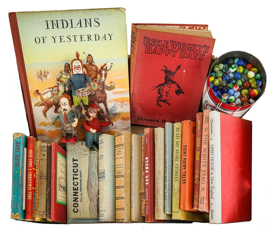 Schuco Clowns, Children's Books, marbles (1 of 1)