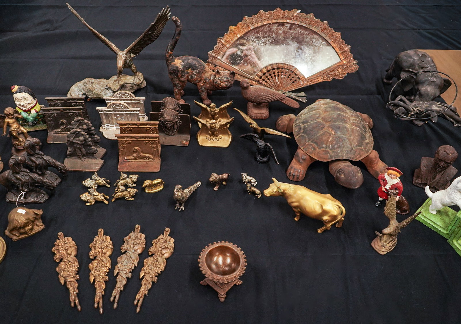 Large lot of Figural metal items (1 of 1)