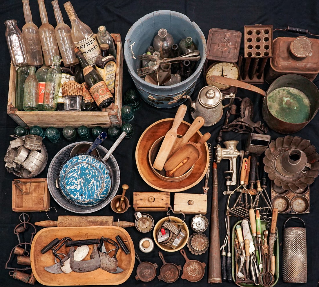 19th & Early 20th c Kitchen Accessories (1 of 1)