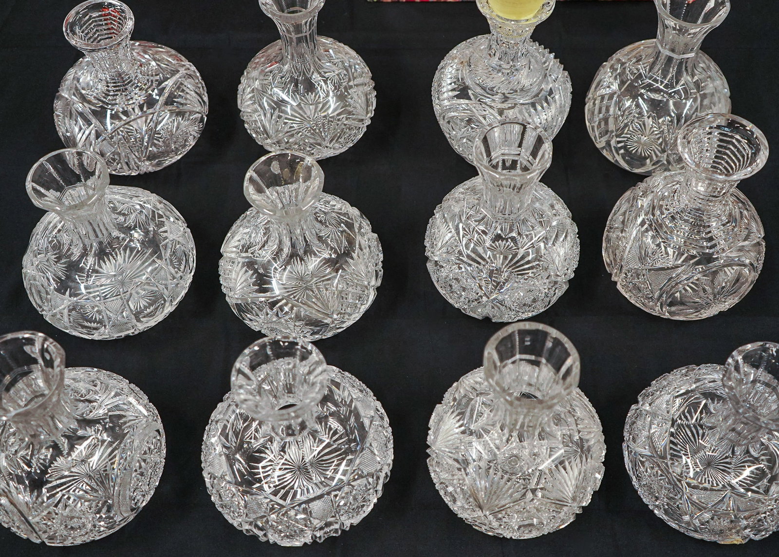 American Brilliant Period Cut Glass Carafes (1 of 1)