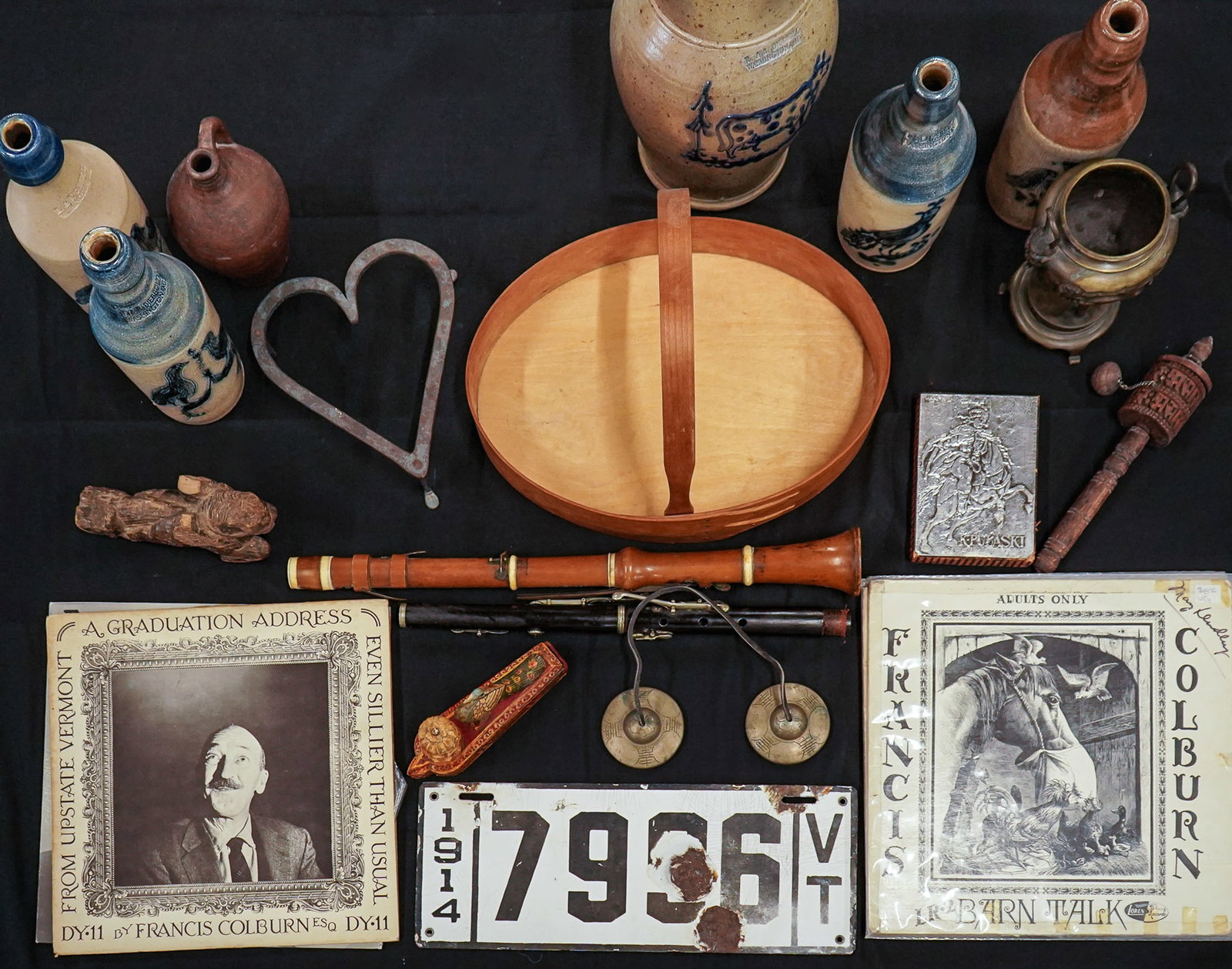 Stoneware, Tibetan Brass, 1914 VT Plate (1 of 1)