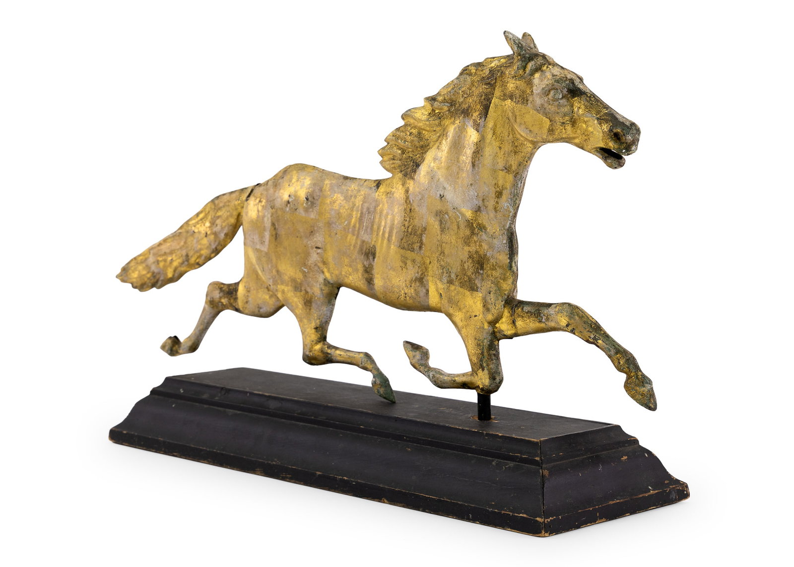 Copper Running Horse Weathervane - 3