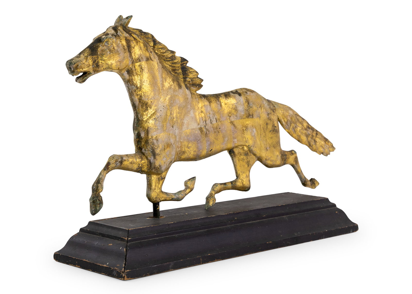 Copper Running Horse Weathervane - 4