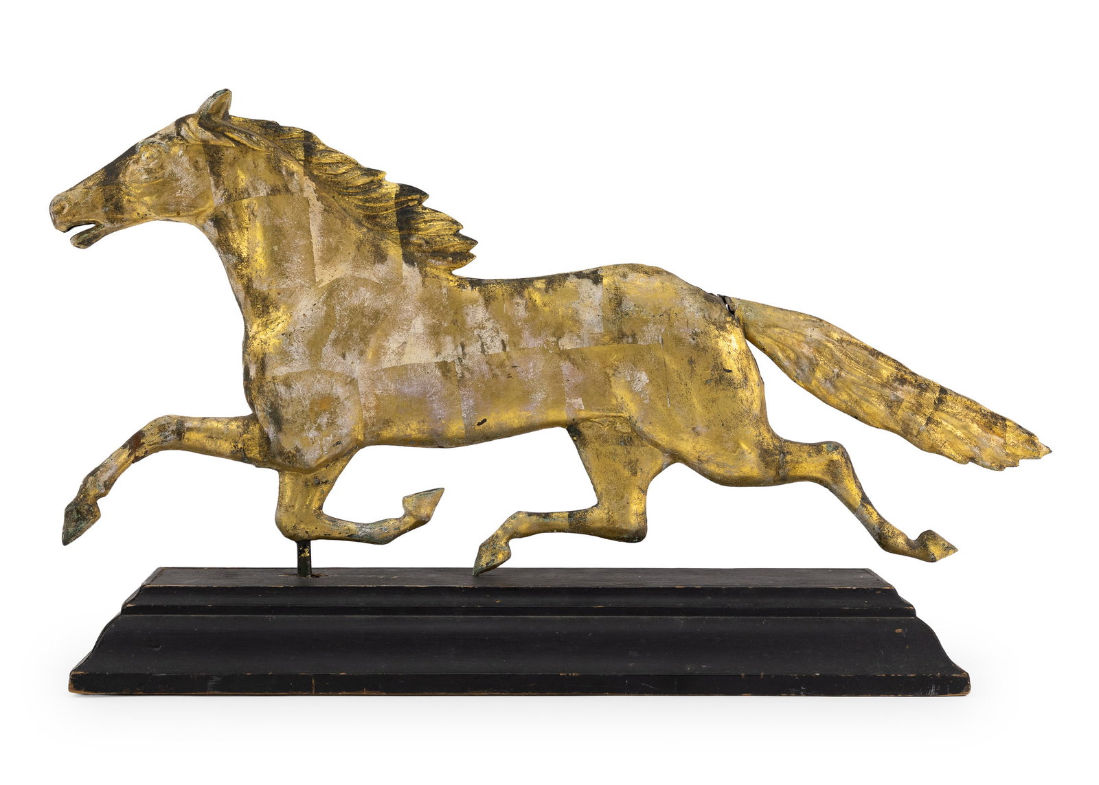 Copper Running Horse Weathervane - 5