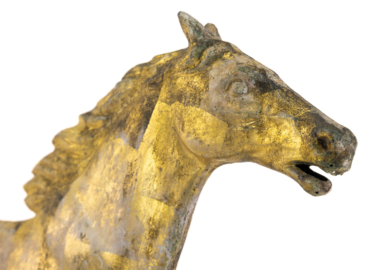 Copper Running Horse Weathervane - 6