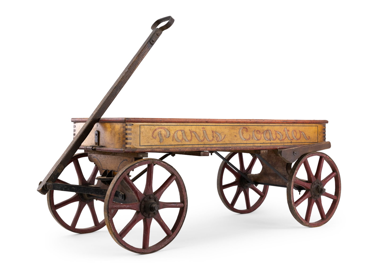 Ca 1900 Paris Coaster Wagon - 4