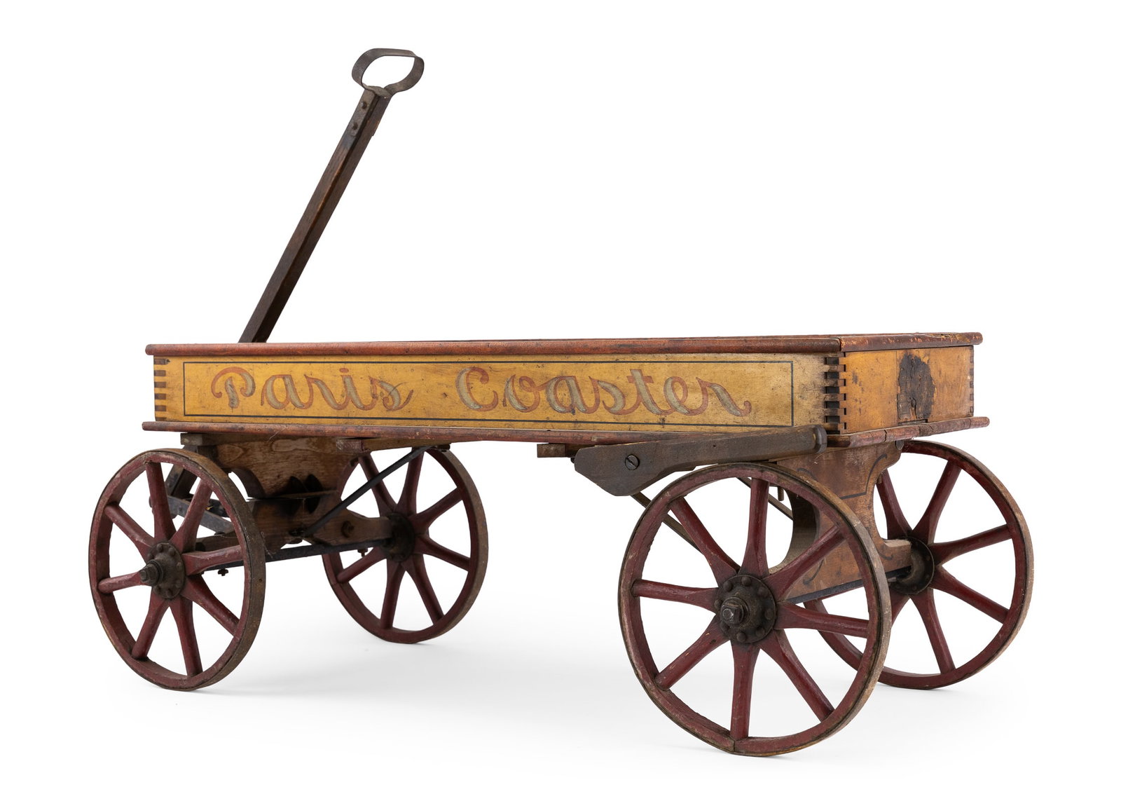 Ca 1900 Paris Coaster Wagon - 5