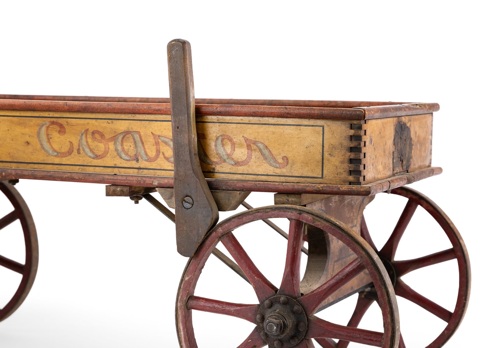 Ca 1900 Paris Coaster Wagon - 7