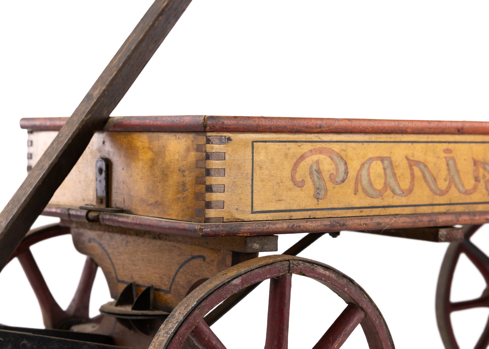 Ca 1900 Paris Coaster Wagon - 8