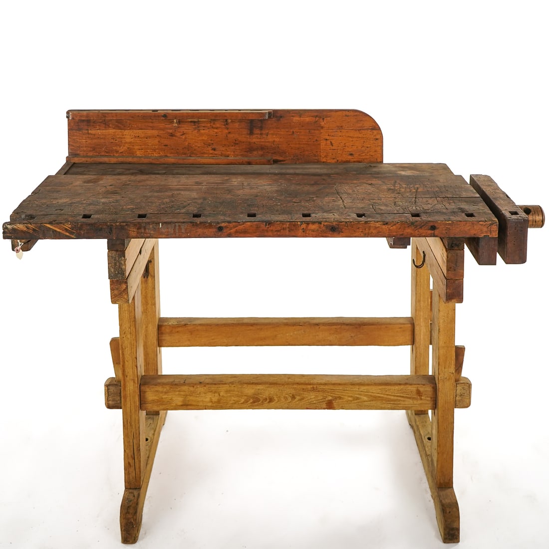 19th c Cabinetmaker's Workbench - 3