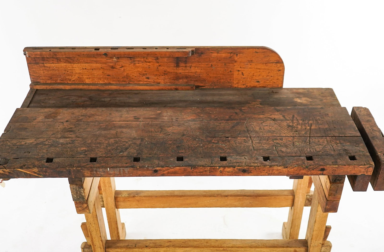 19th c Cabinetmaker's Workbench - 5