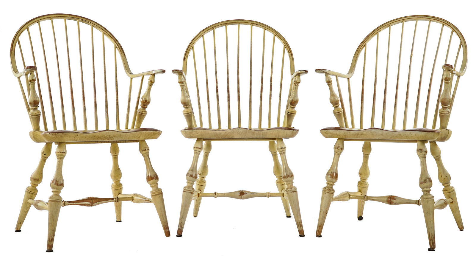 Six Custom Sack Back Windsor Armchairs - 2