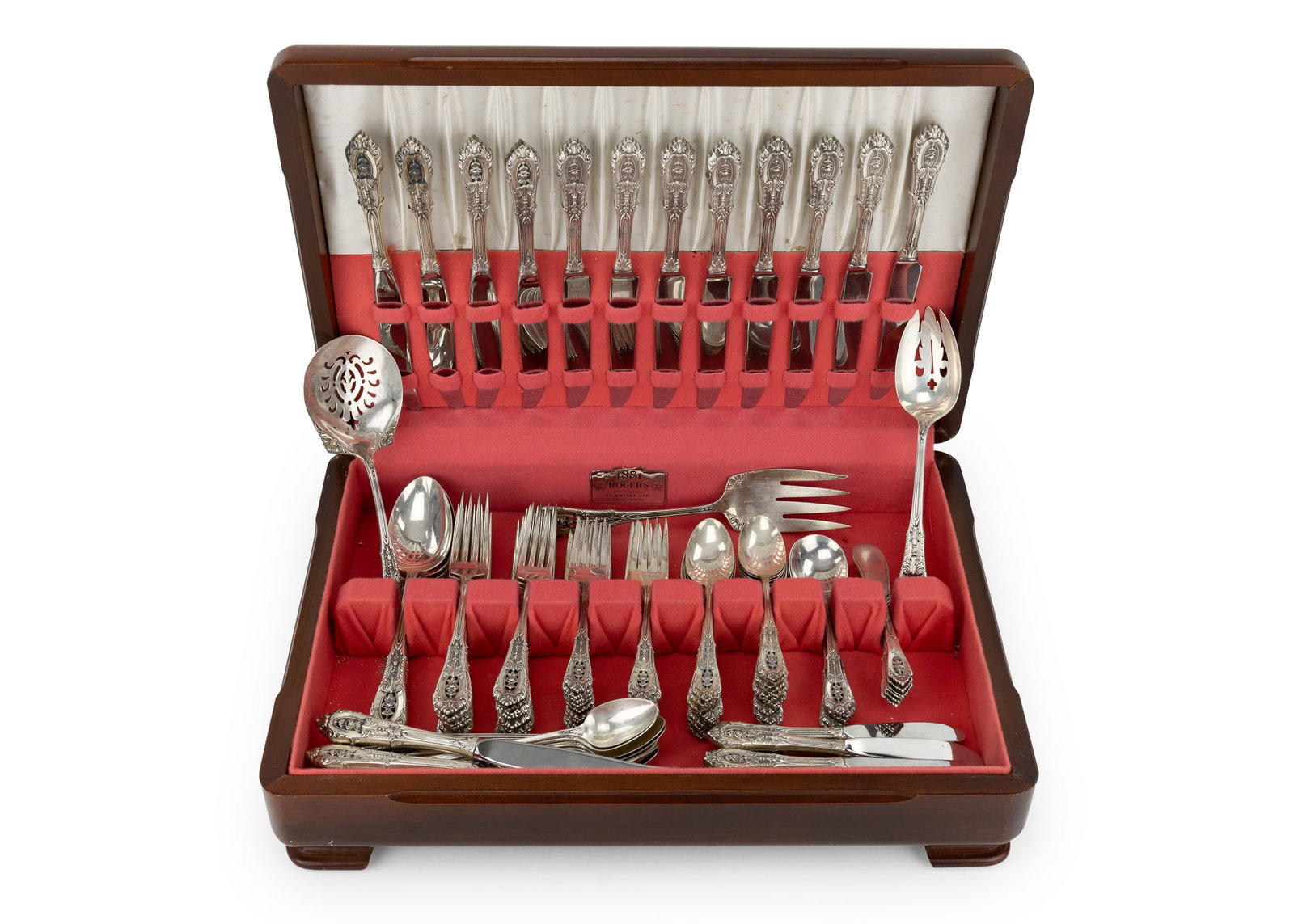 111 pcs. Wallace Rosepoint Sterling Flatware - 5