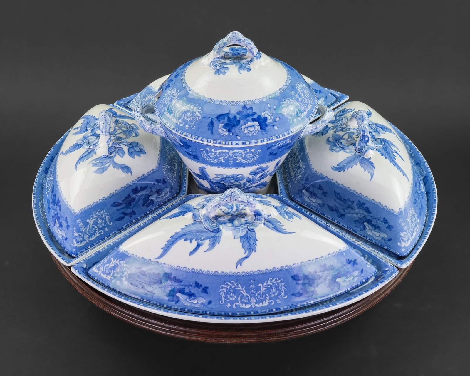 Spode Camilla Blue Transferware Canterbury (1 of 1)
