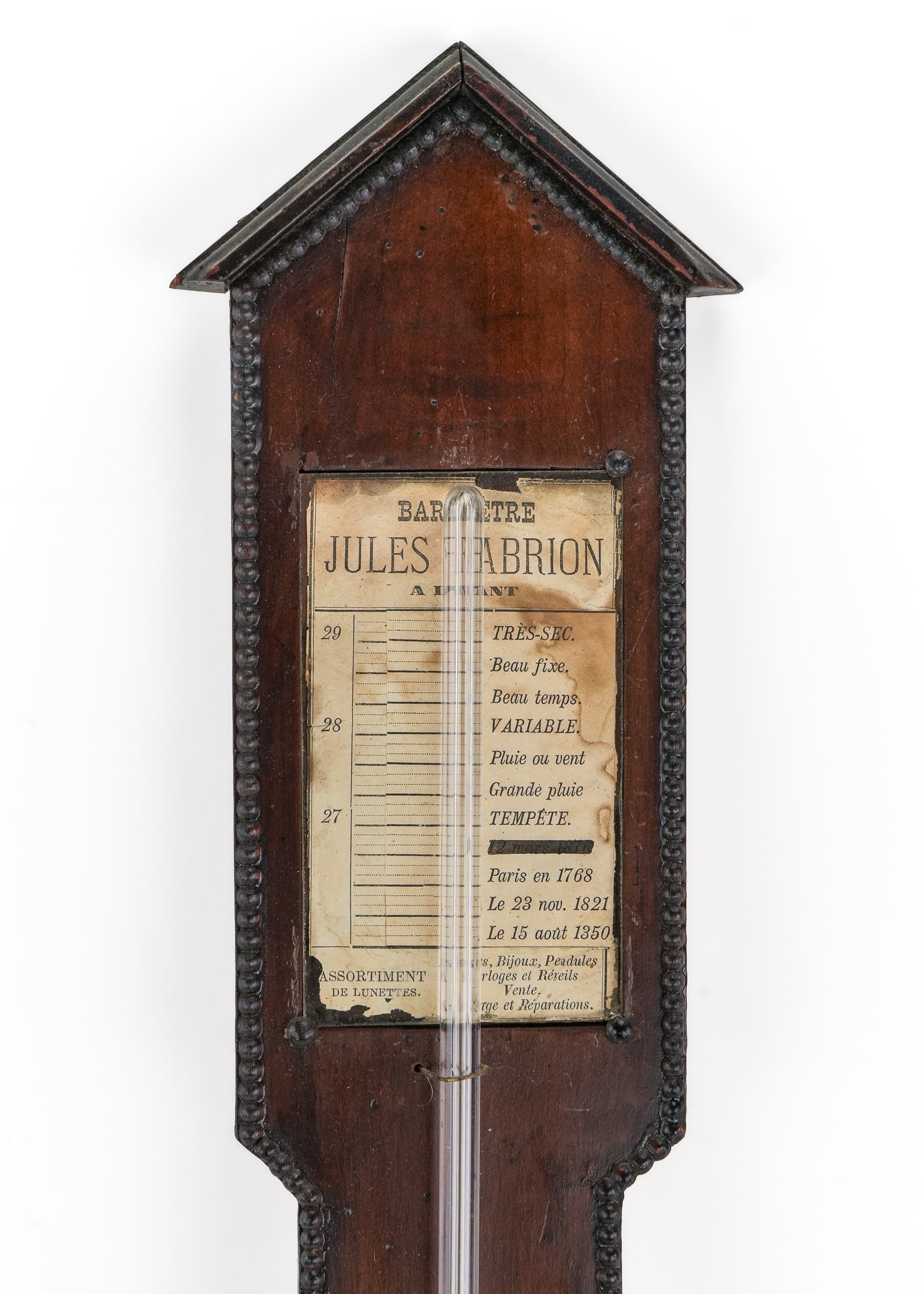 Two 19th c Barometers - 9