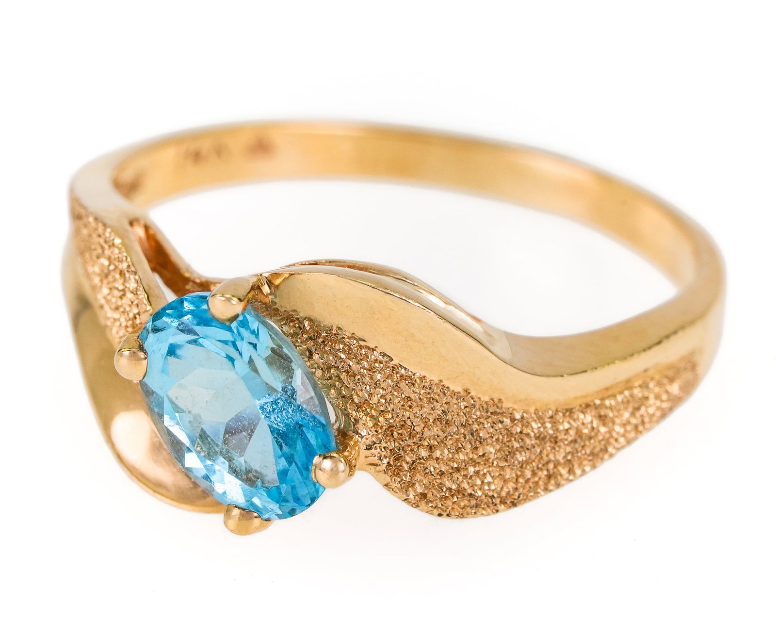 14k & Topaz Ring - 2