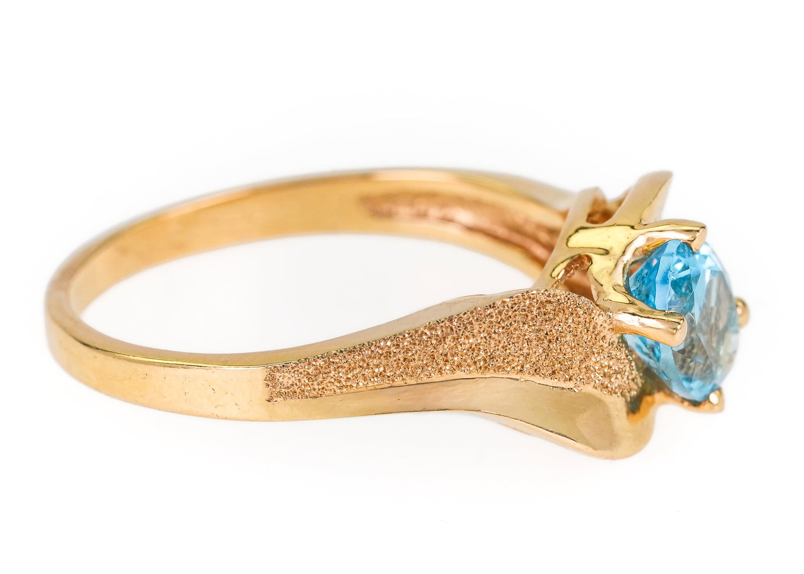 14k & Topaz Ring - 3