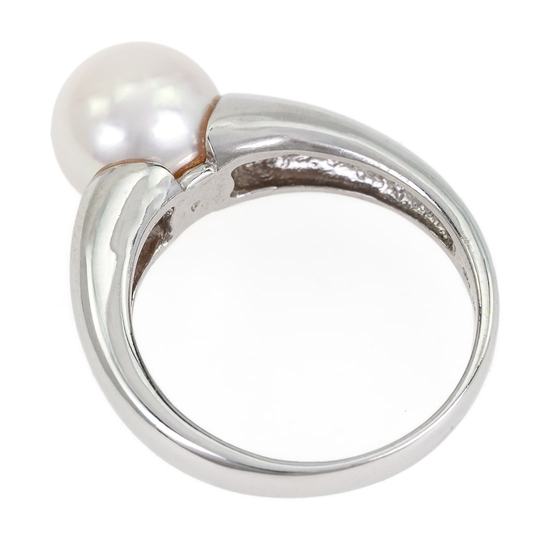 18k & Pearl Ring - 4