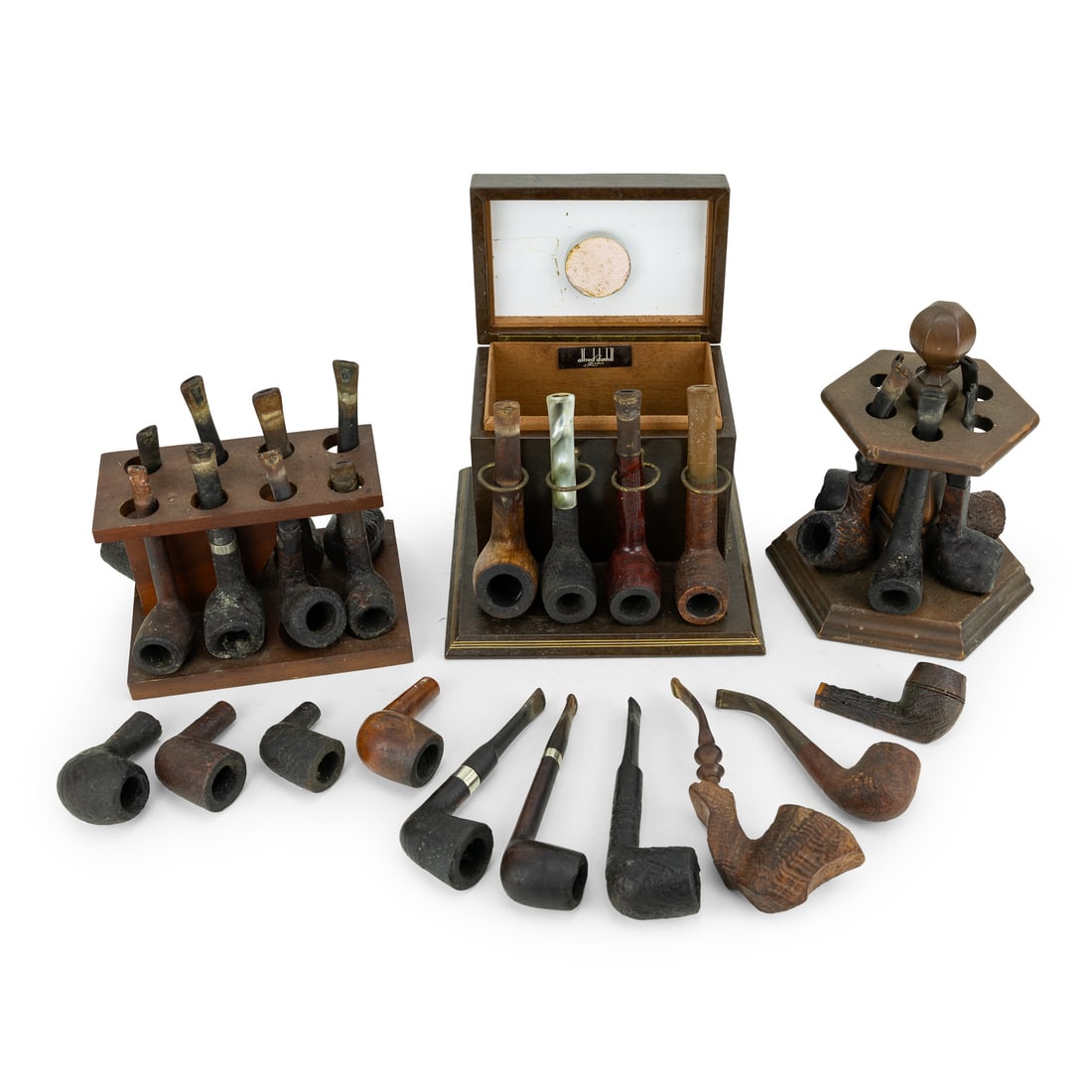 Antique Pipes, Racks, & humidor (1 of 6)