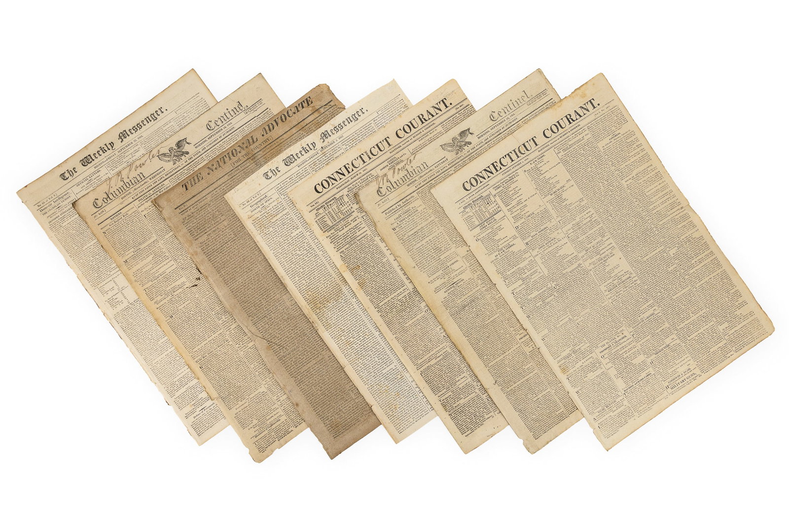 War of 1812 Battle of Plattsburgh Newspapers (1 of 14)