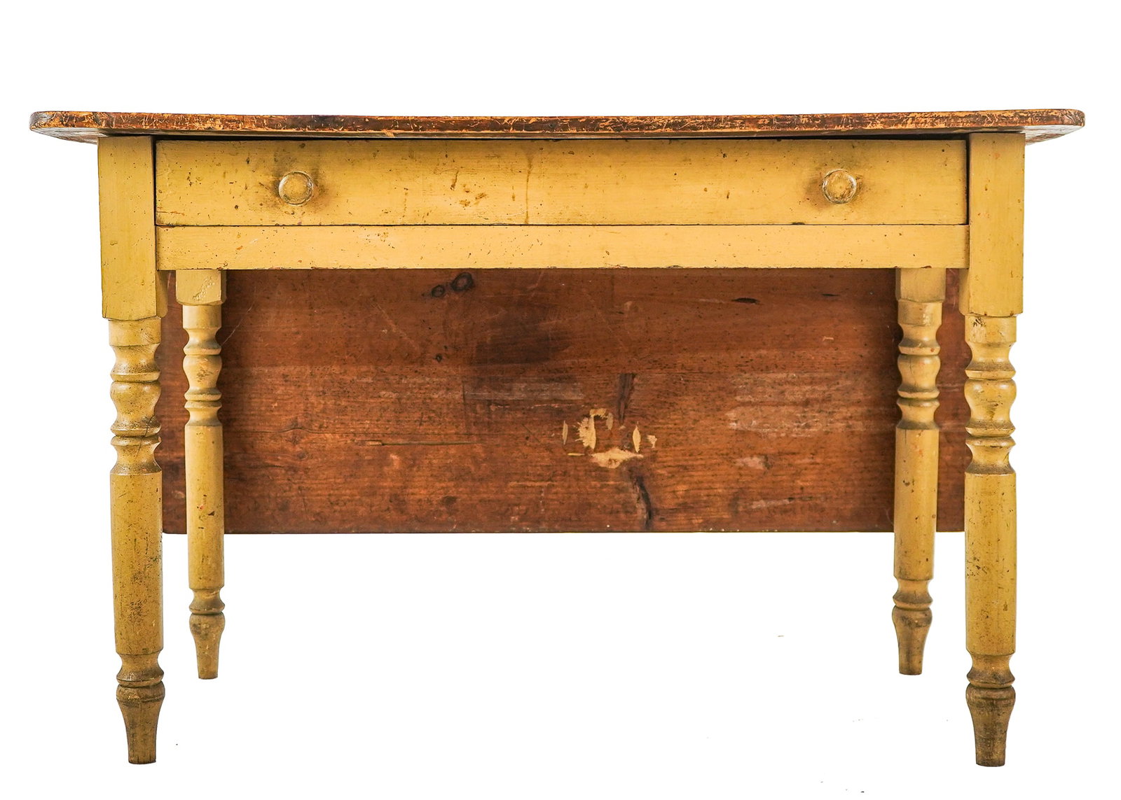 Country 1 Dwr Drop Leaf Work table (1 of 7)